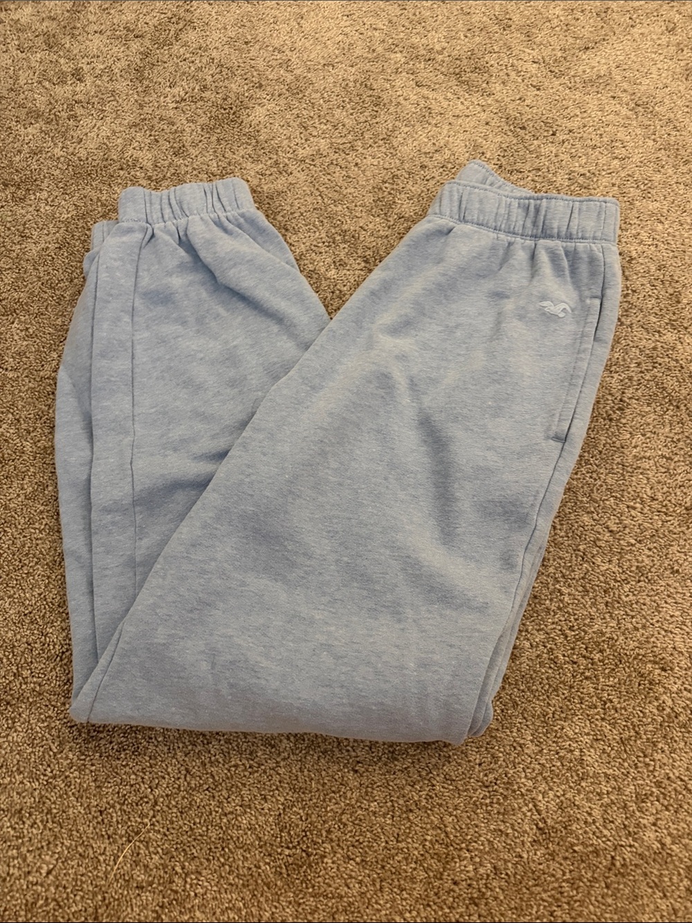 Hollister Soft Light Blue Kids Joggers